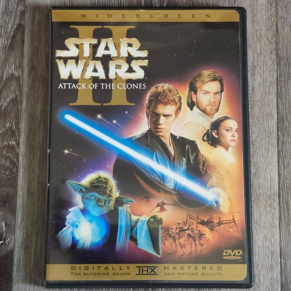 Star Wars Episode II 2 Attack of the Clones Widescreen DVD